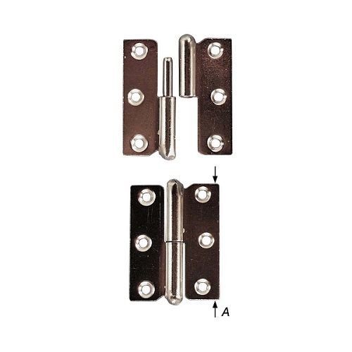 Meubelpaumel 50mm links (2 stuks) 1 Meubelpaumel