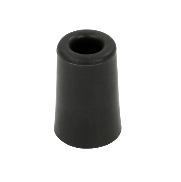 Deurstop rubber zwart 31x34mm