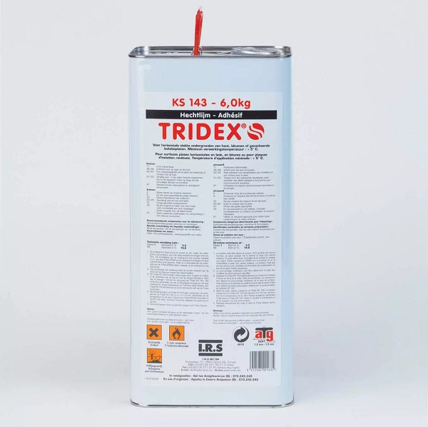 Tridex ks143 lijm 6kg (vlakke verlijming)