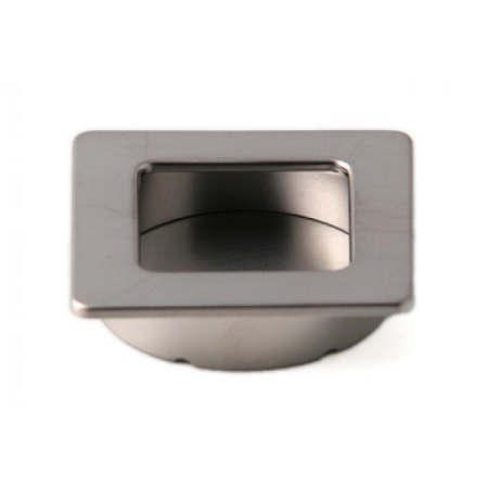 Schuifdeurkom vierkant rvs 50mm 1 Schuifdeurkom
