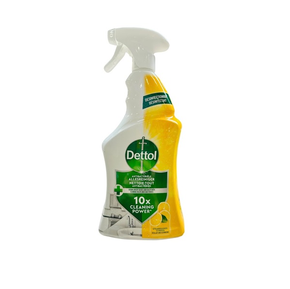 Dettol Spray Allesreiniger Sprankelende Citroen 750ml 1 Dettol spray allesreiniger sprankelende citroen 750ml