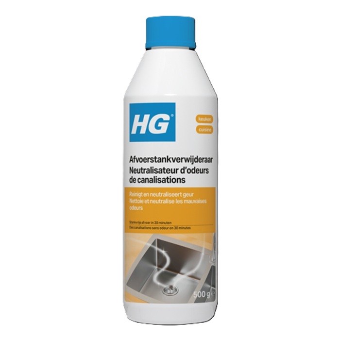 Hg afvoer stank verwijderaar 500g 2 Hg afvoer stank verwijderaar