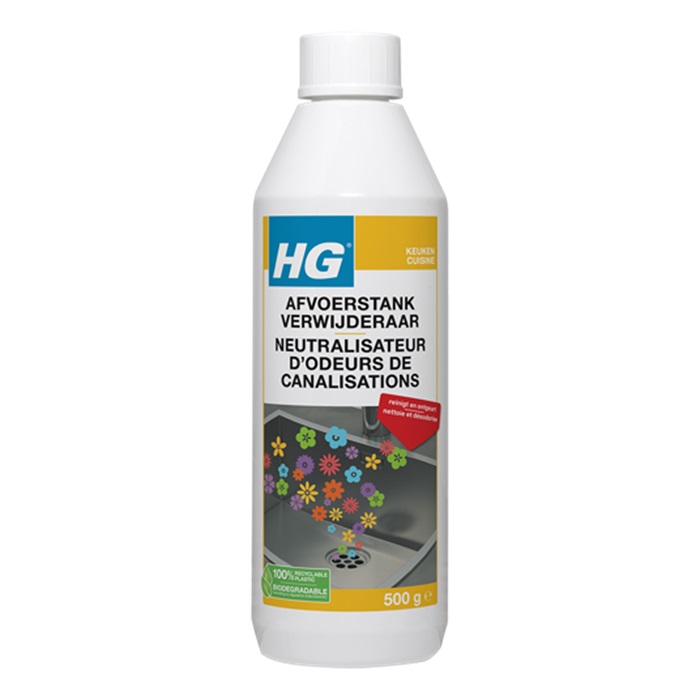 Hg afvoer stank verwijderaar 500g 1 Afvoer stank