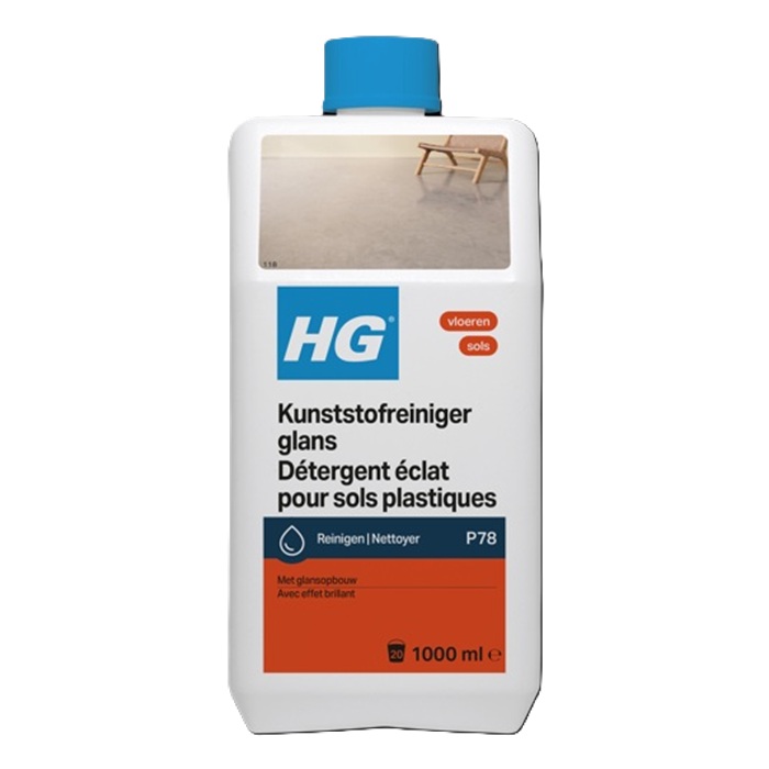 Hg glansreiniger voedend kunststofvloer 1l (product 78) 2 Hg glansreiniger voedend kunststofvloer 1l (product 78)
