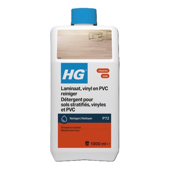 Hg laminaat reiniger 1L (product 72) 2 Hg laminaat reiniger 1l (product 72) - afbeelding 2
