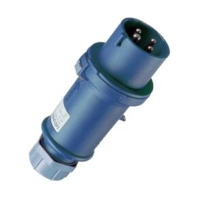 stekker blauw