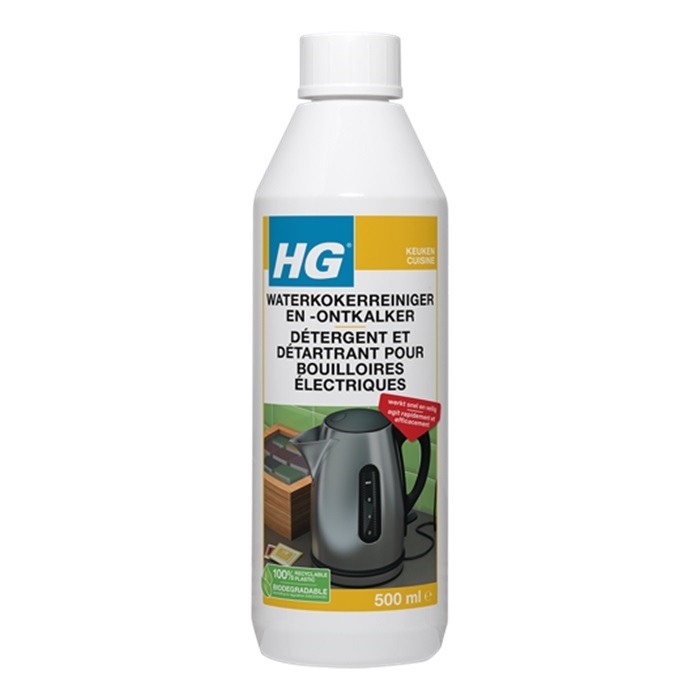 Hg reiniger en ontkalker voor waterkokers 500ml 1 Reiniger en ontkalker