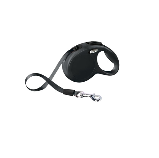 Flexi new classic riem zwart xs 3m 1 Flexi