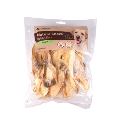 Hondensnack nature konijnenoren 200 gram 1 Hondensnack