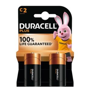 Batterijen C Duracell 1.5V MN1400 LR14 2 stuks