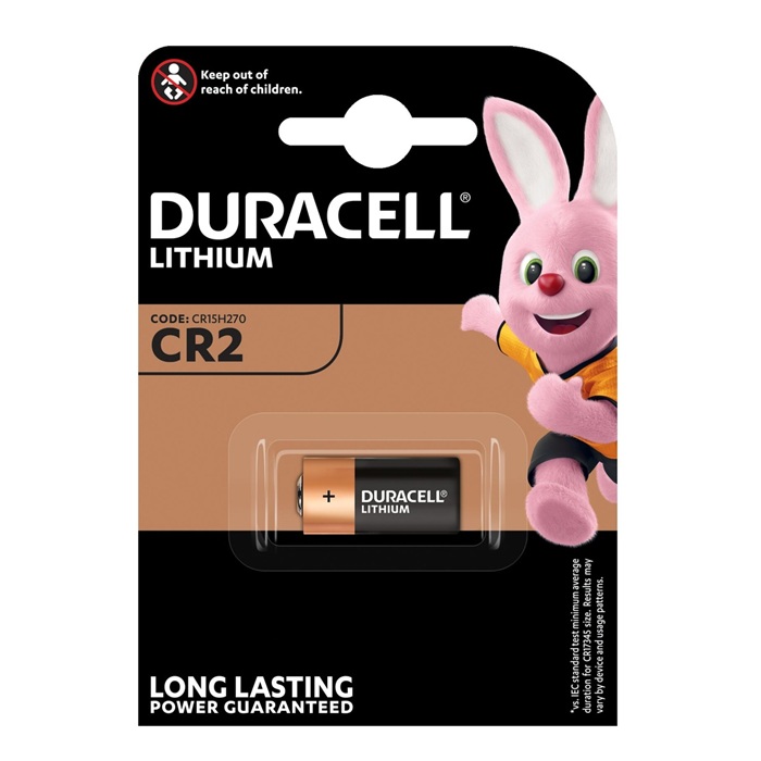 Batterijen CR2 Duracell lithium 3V 1 stuk 1 Batterijen cr2 duracell lithium 3v