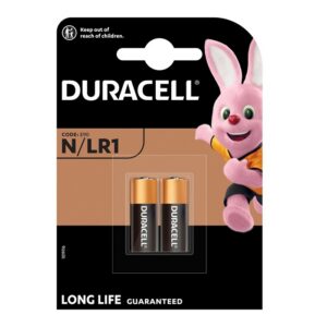 Batterijen N/LR1 Duracell 1.5V 2 stuks