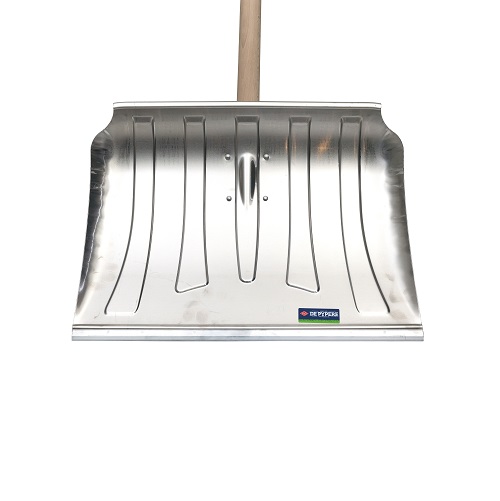 Aluminium sneeuwschop met steel 1 Sneeuwschop