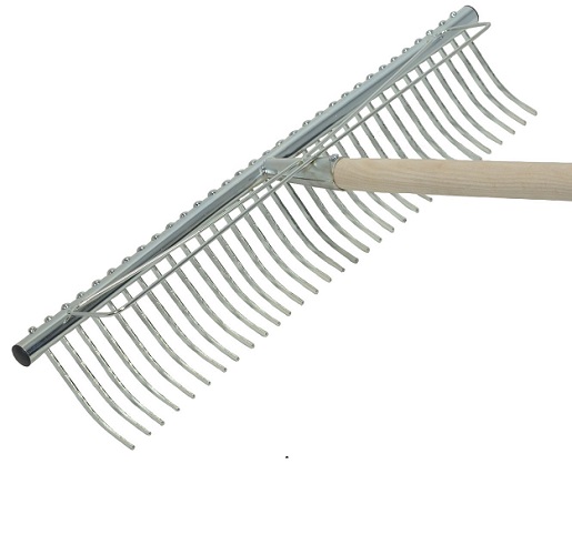 Gazonhark verzinkt 60cm zonder steel 1 Gazonhark