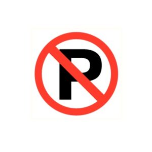 verboden parkeren