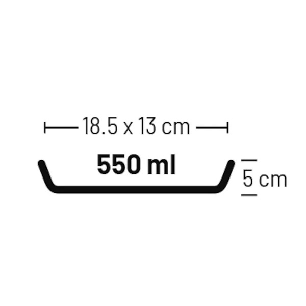 Kat eet-en drinkpot auri taupe ovaal antislip 550ml 18.5x13x5cm 2 Kat eet-en drinkpot auri taupe ovaal antislip 550ml 18. 5x13x5cm - afbeelding 2