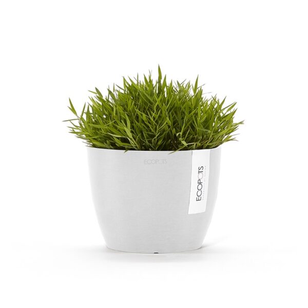 Ecopots stockholm pure white