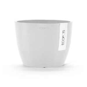 ecopots stockholm pure white