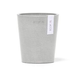 ecopots morinda white grey