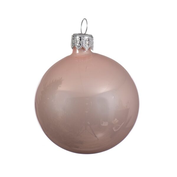 Kerstbal roze