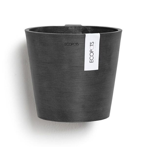 Ecopots amsterdam wall dark grey