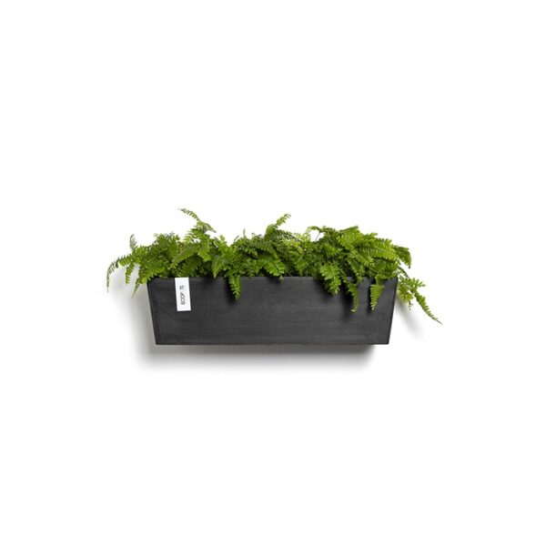 Ecopots manhattan wall l dark grey