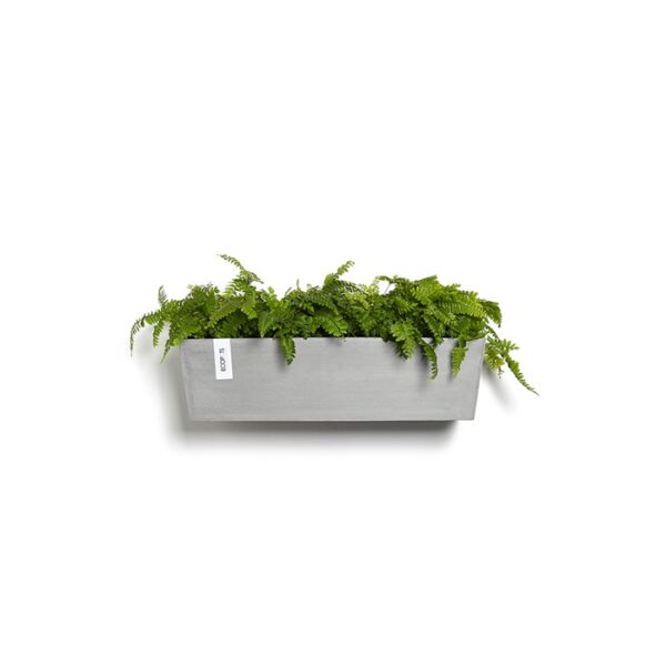 Ecopots manhattan wall l white grey