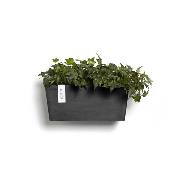 Ecopots manhattan wall dark grey