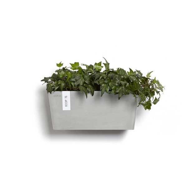 Ecopots manhattan wall m white grey