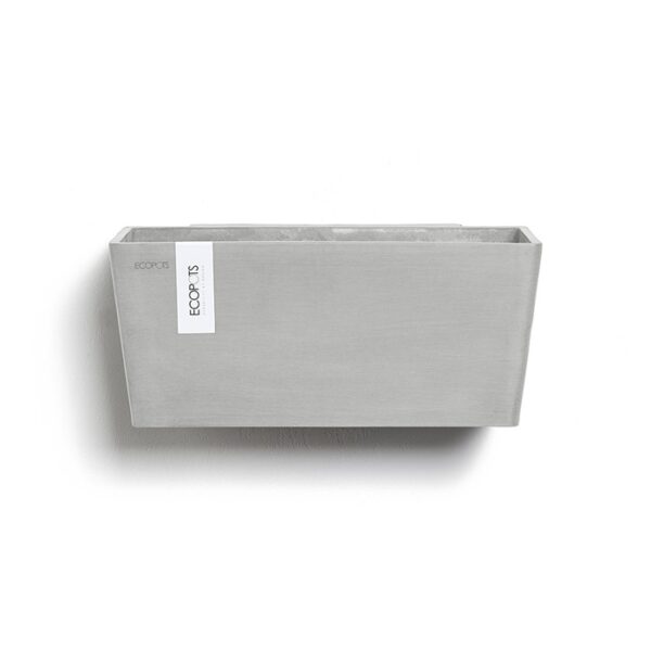 Ecopots manhattan wall white grey