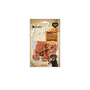 Hapki gebarbecuede chips met kip 85gr
