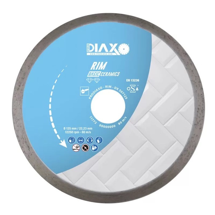 Diamantschijf rim basic ceramics 115mm
