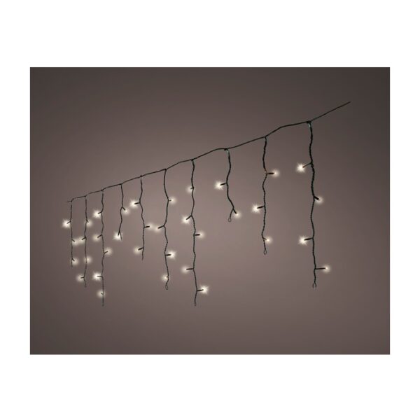 Kerst verlichting icicle twinkle warm wit 11m (259 leds)