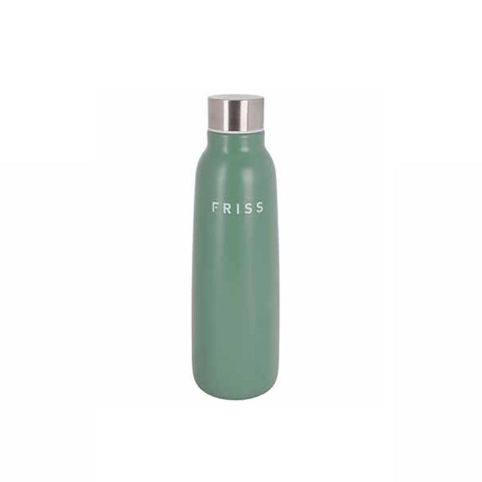 Drinkfles friss rvs groen 0.5l 1 Drinkfles