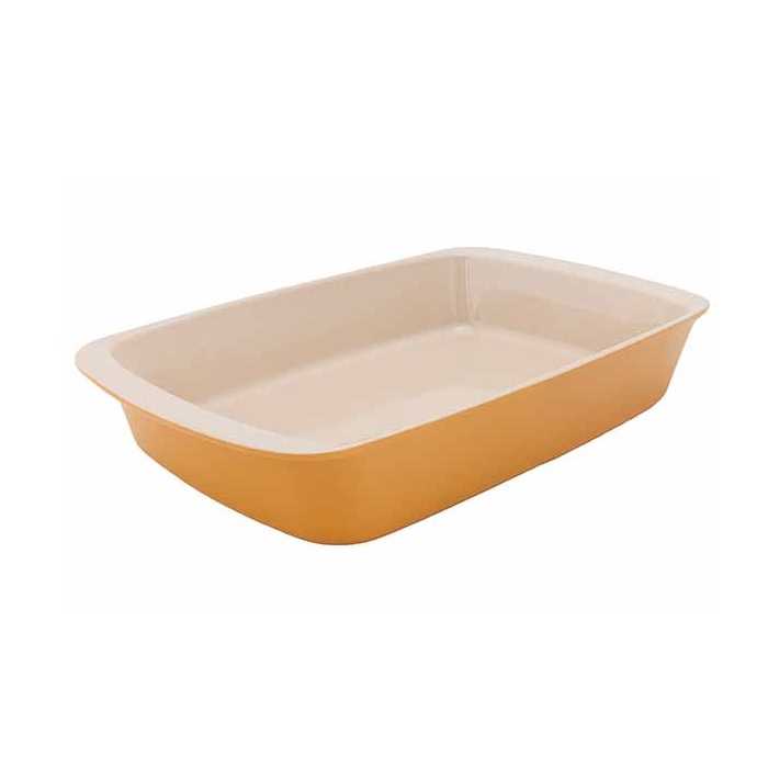 Ovenschotel fontestic amber gold 34x21.5x5.8cm 1 Ovenschotel