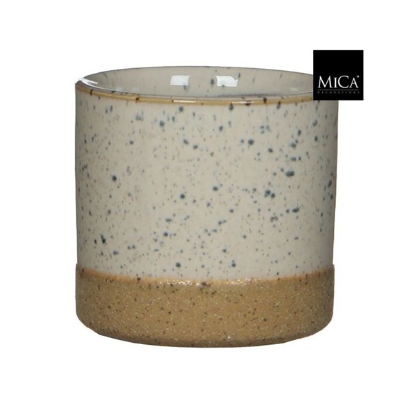 Pot lago rond creme 16.5cm 1 Lago