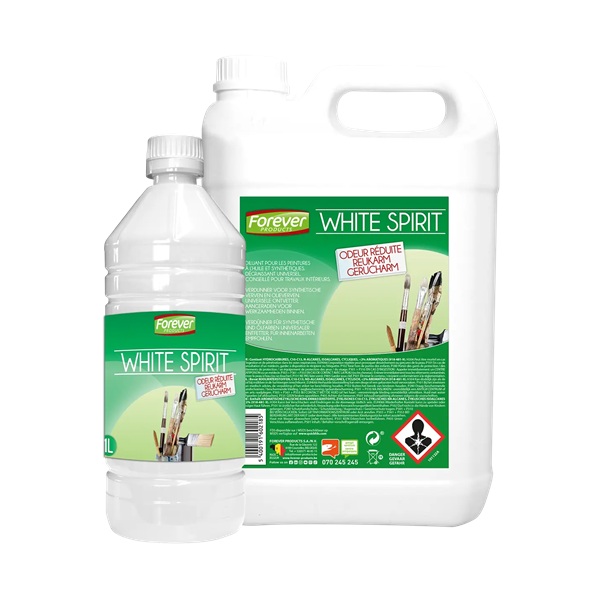 Forever white spirit reukarm 1l 1 White spirit