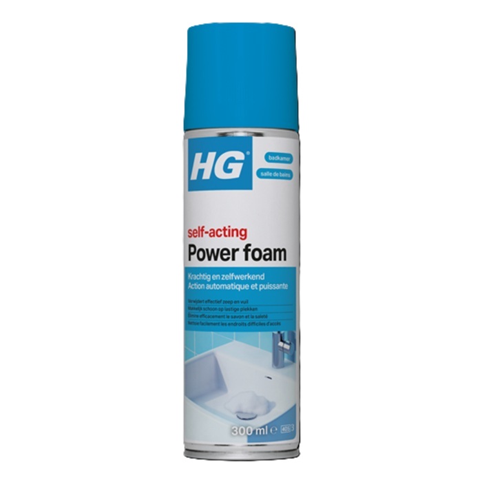 Hg badkamer power foam 300ml 2 Hg badkamer power foam 300ml - afbeelding 2
