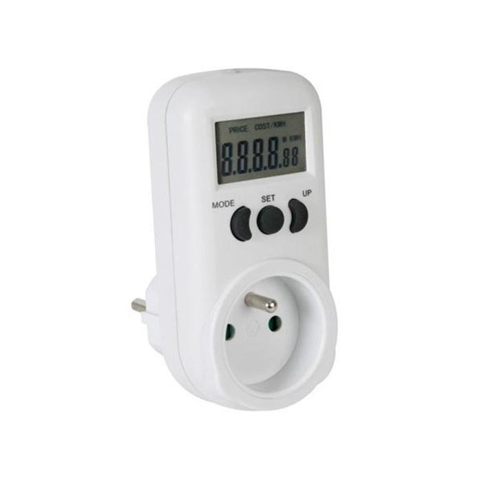 Perel energiemeter 230vac 16a 1 Energiemeter