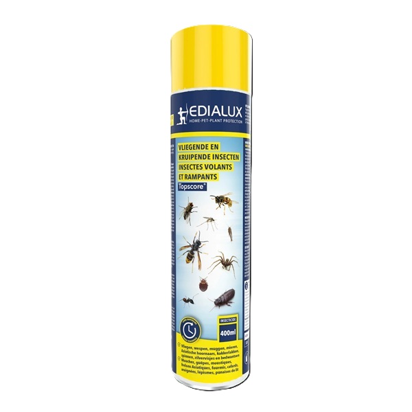 Edialux topscore vliegende en kruipende insecten 400ml 1 Edialux topscore vliegende en kruipende insecten 400ml