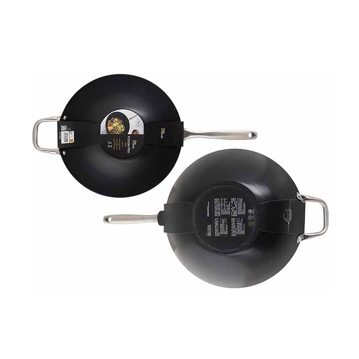 Fusion wokpan met hulpgreep 36cm 2 Wokpan