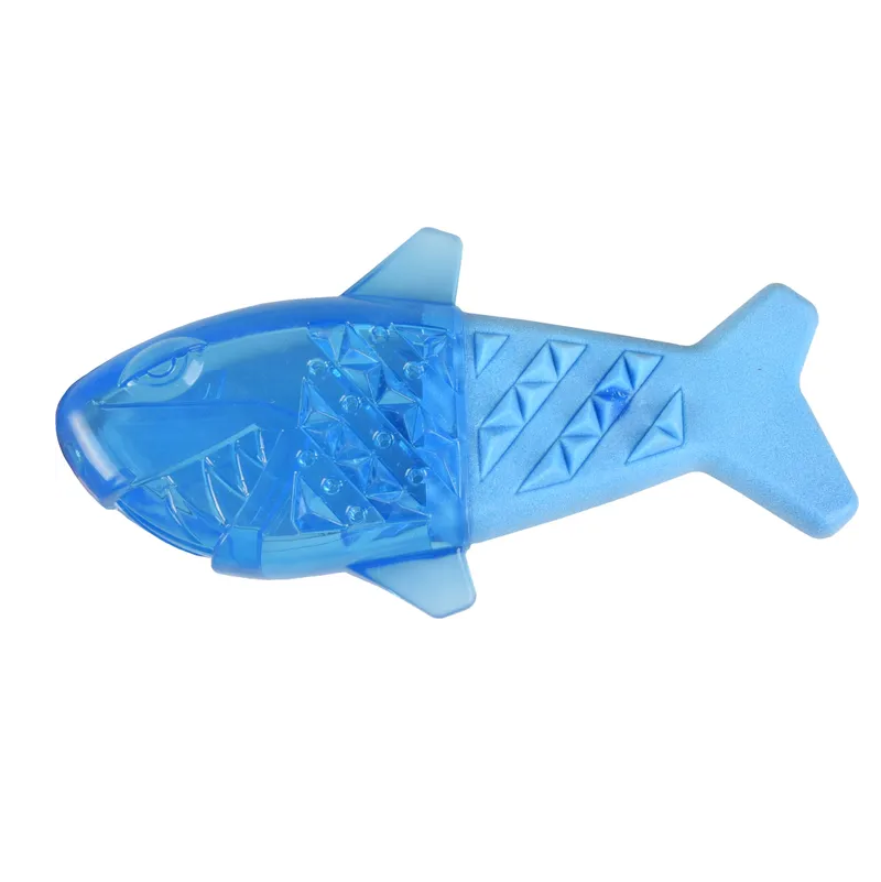 Hond tpr snowy vis blauw 18cm 1 Snowy
