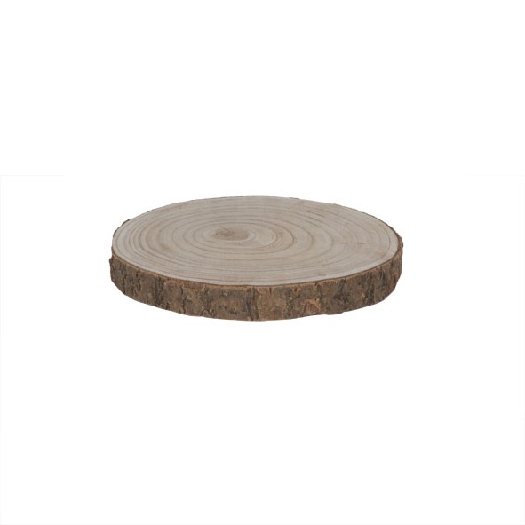 Herfst trunc boomschijf 28x28x3.5cm 1 Boomschijf