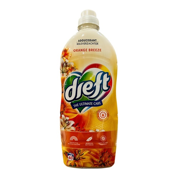 Dreft wasverzachter ultimate care orange breeze 1l 1 Orange breeze