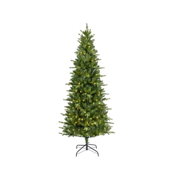 Kerst boom killington groen met led warm white h210xd103cm 1 Boom
