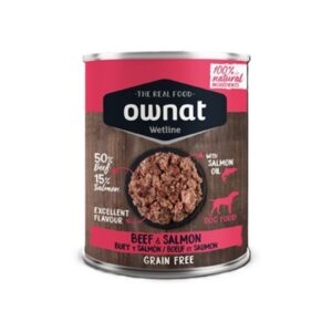 Ownat wetline beef with salmon 395gr