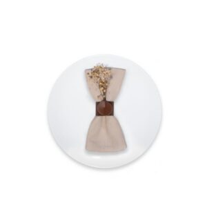 Skinnatur servetring cognac 4cm